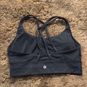 lululemon athletica Charcoal Sports Bra